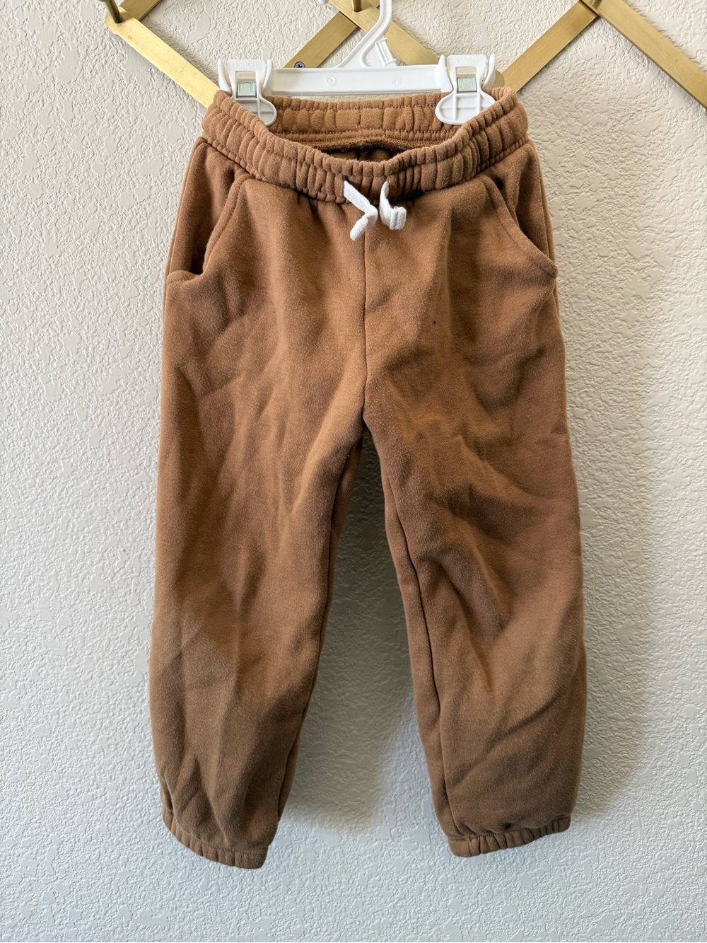 Little Co Camel Sweatpants